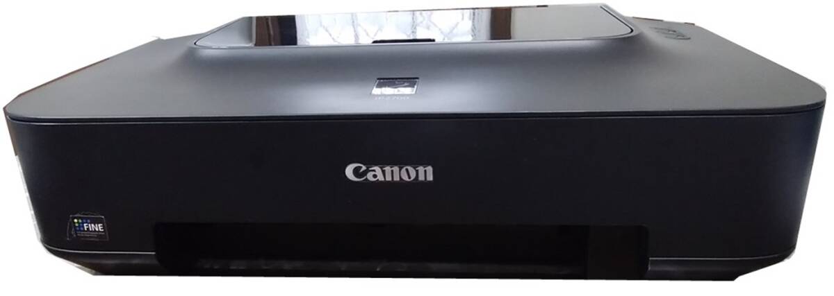 Canonインクジェットプリンター　ip2700ジャンク　純正インクカートリッジ（未使用）付属_画像1