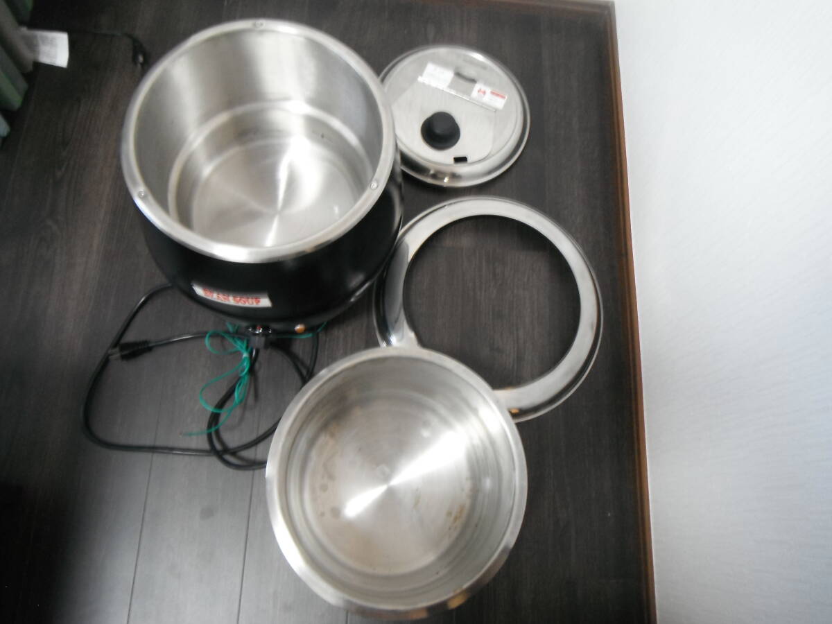 【中古】KIPROSTAR キプロスター 業務用 スープウォーマー 湯煎式 PRO-BSW10-D スープジャー 卓上ウォーマー 10L