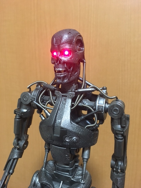 HotToys hot игрушки [ Movie * master-piece ] [ Terminator 4] 1|6 шкала фигурка T-700 end каркас 