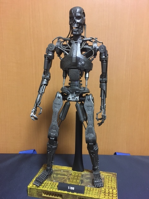 HotToys hot игрушки [ Movie * master-piece ] [ Terminator 4] 1|6 шкала фигурка T-700 end каркас 