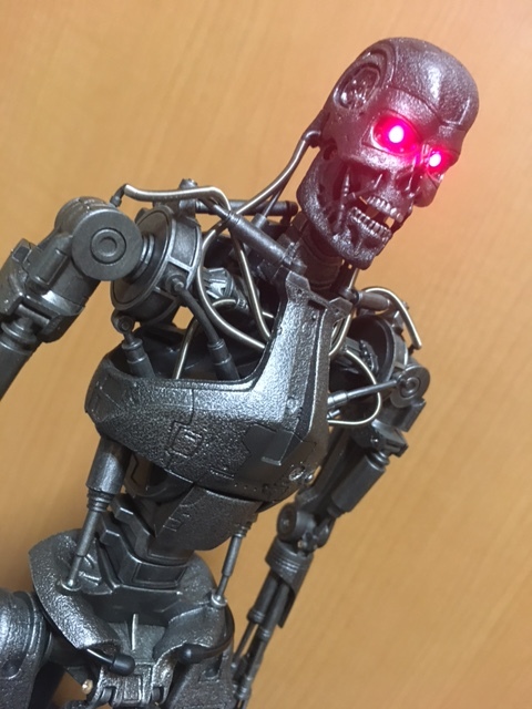 HotToys hot игрушки [ Movie * master-piece ] [ Terminator 4] 1|6 шкала фигурка T-700 end каркас 