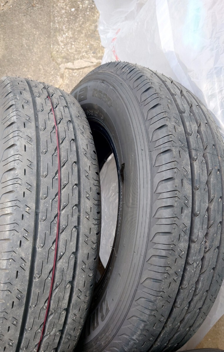 BRIDGESTONE ブリヂストン ブリジストン  エコピア R680 175/80R14 99/98N LT 2本 2022年製 ②の画像1