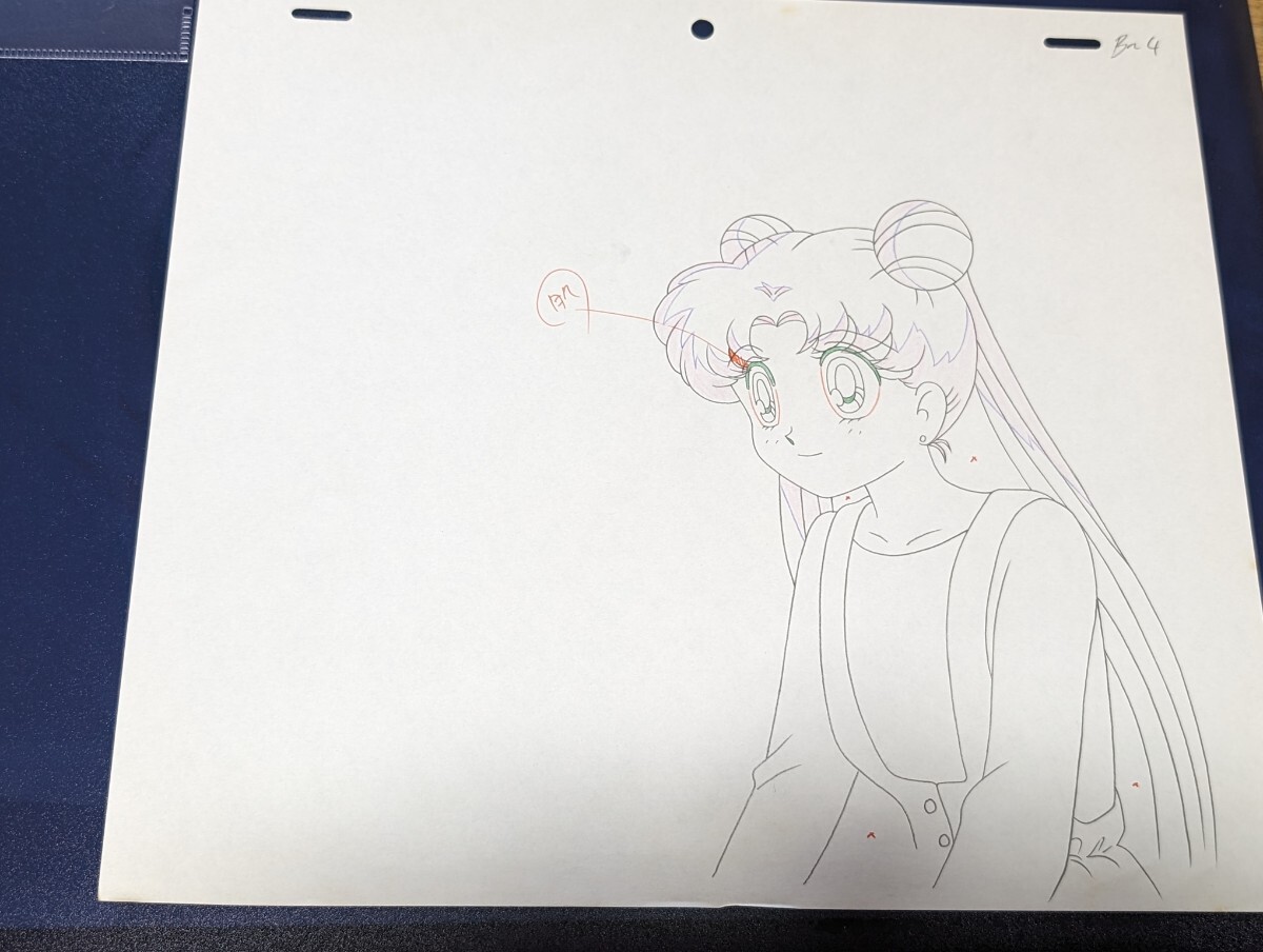 美少女戦士セーラームーン セル画3枚 月野うさぎ ちびうさ ルナ 美少女戦士セーラームーン セル画3枚 月野うさぎ ちびうさ ルナ