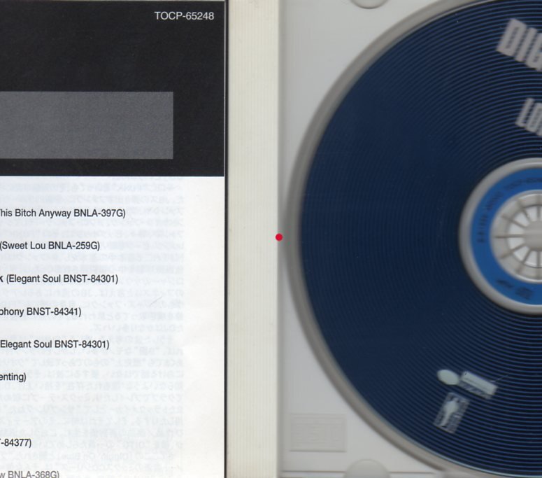 LORD FINESSE DIGGON' ON BLUE 国内盤 廃盤 blue note d.i.t.c. big l buckshot oc showbiz ac pete rock ali shaheed muhammad c.l.smooth_画像3