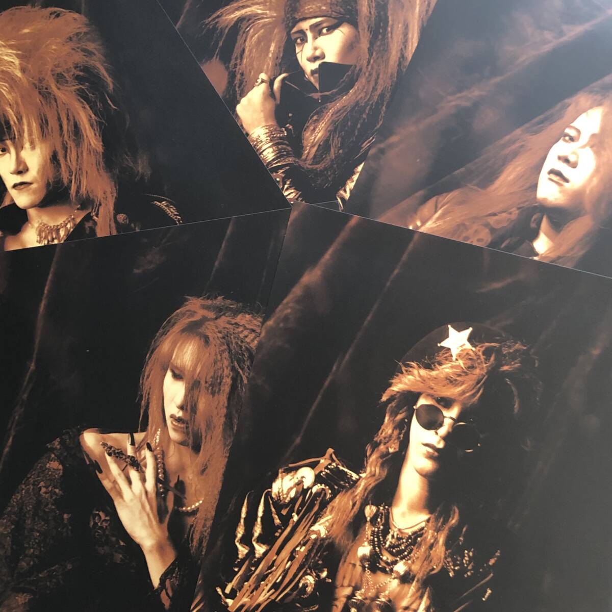 X ROSE & BLOOD TOUR ポスター　エックス　YOSHIKI TOSHI HIDE TAIJI PATA_画像1