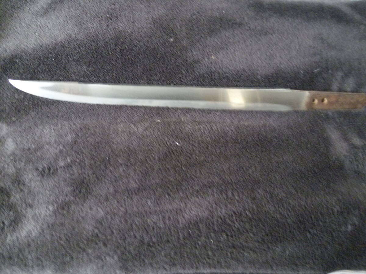  old sword Muromachi era ( heaven regular 16 year )466 year front. [ Bizen country length boat ..] Japan arts sword preservation association. preservation sword .. expert evidence is attached.