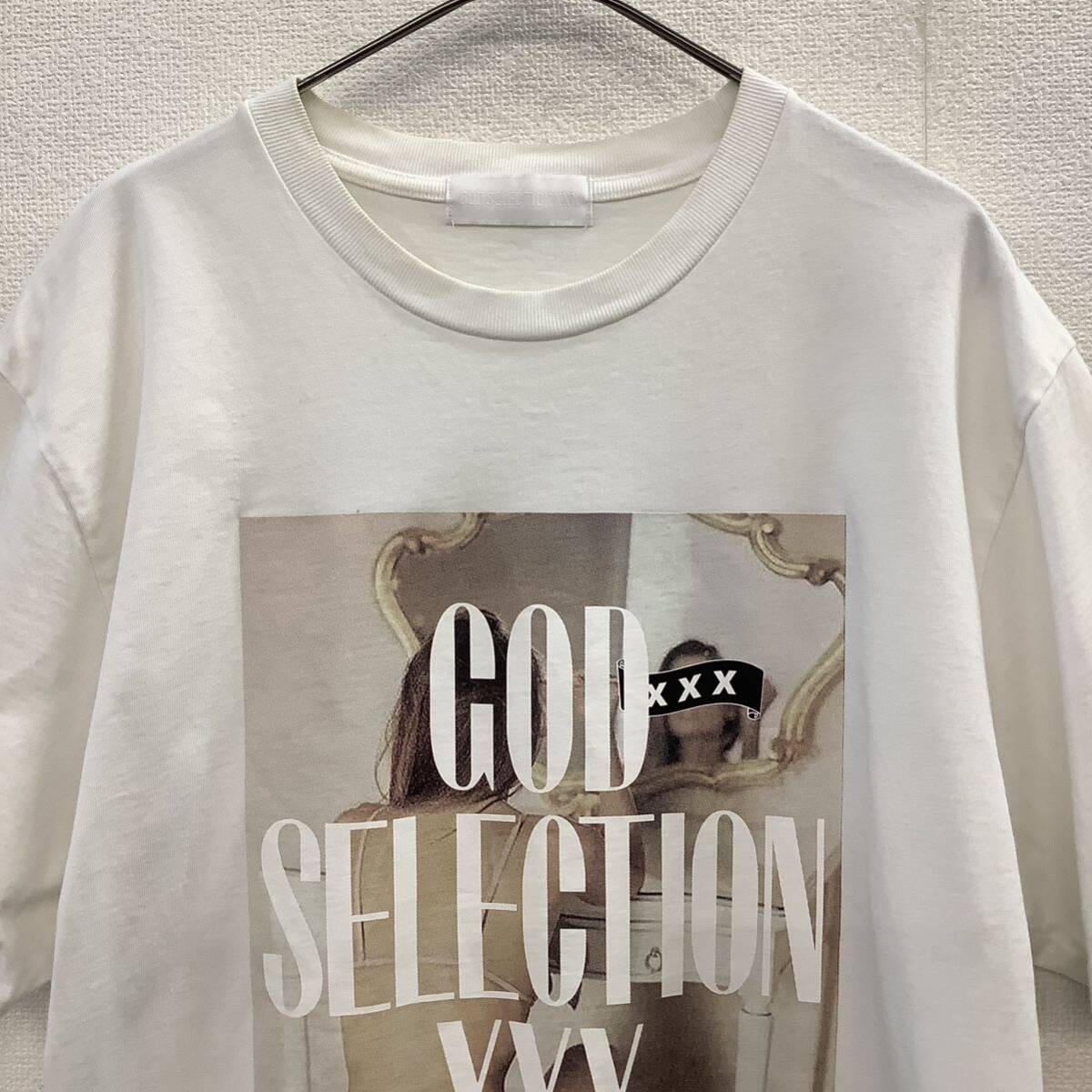 GOD SELECTION XXX ゴッドセレクション トリプルエックス Tシャツ 白 size S 79134_画像1