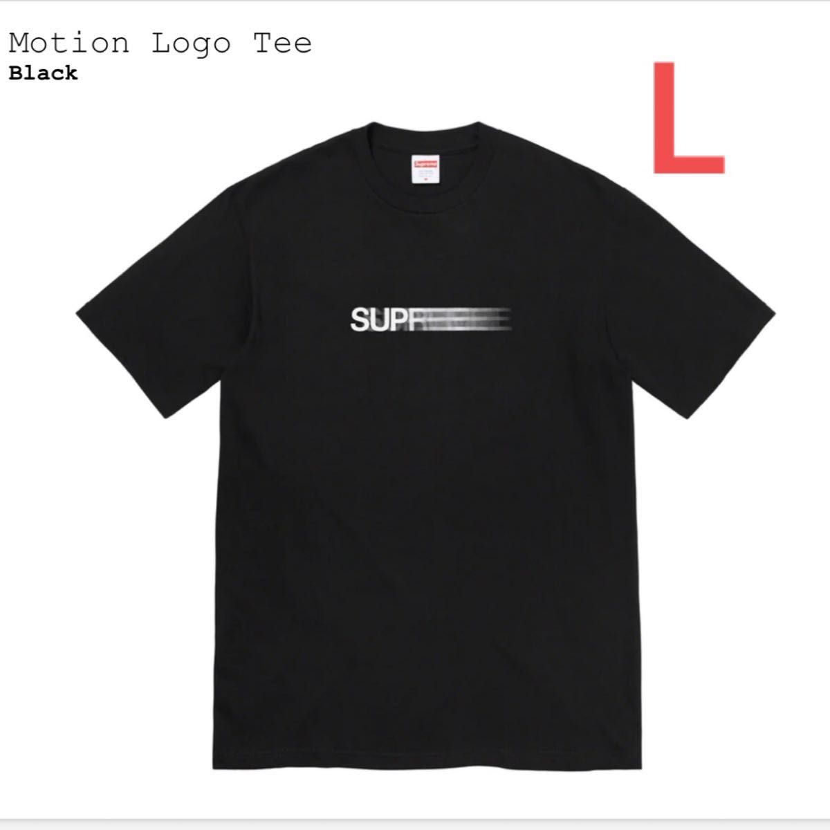 23SS Supreme Motion Logo Tee "Black" Lサイズ