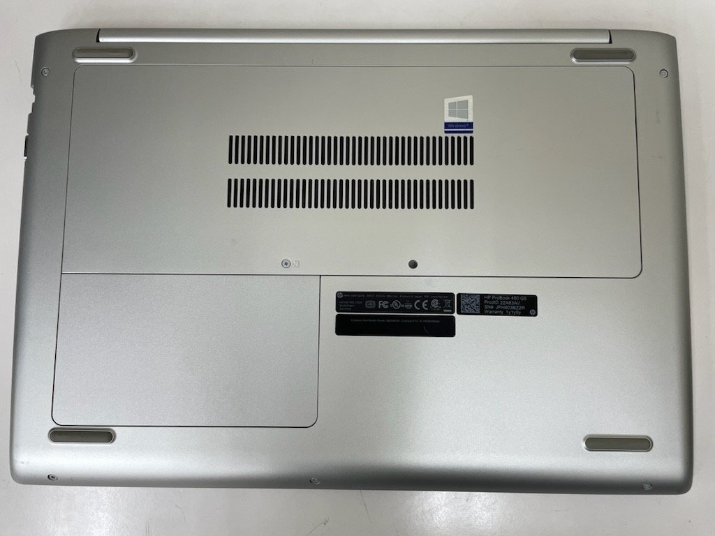 【UEFI起動確認済み／中古】ProBook 450 G5 (Core i5-7200U, RAM 8GB, SSD/HDD無し[OS無し]) ★ACアダプタ付き　⑤_画像3