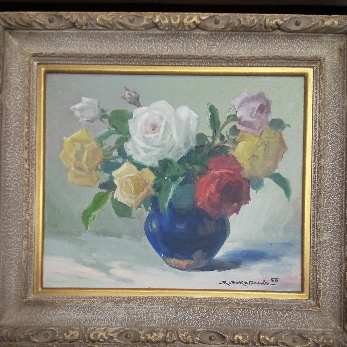 中川一政 薔薇 油彩画|Yahoo!フリマ(旧PayPayフリマ) 中川一政 薔薇 油彩画|Yahoo!フリマ(旧PayPayフリマ)