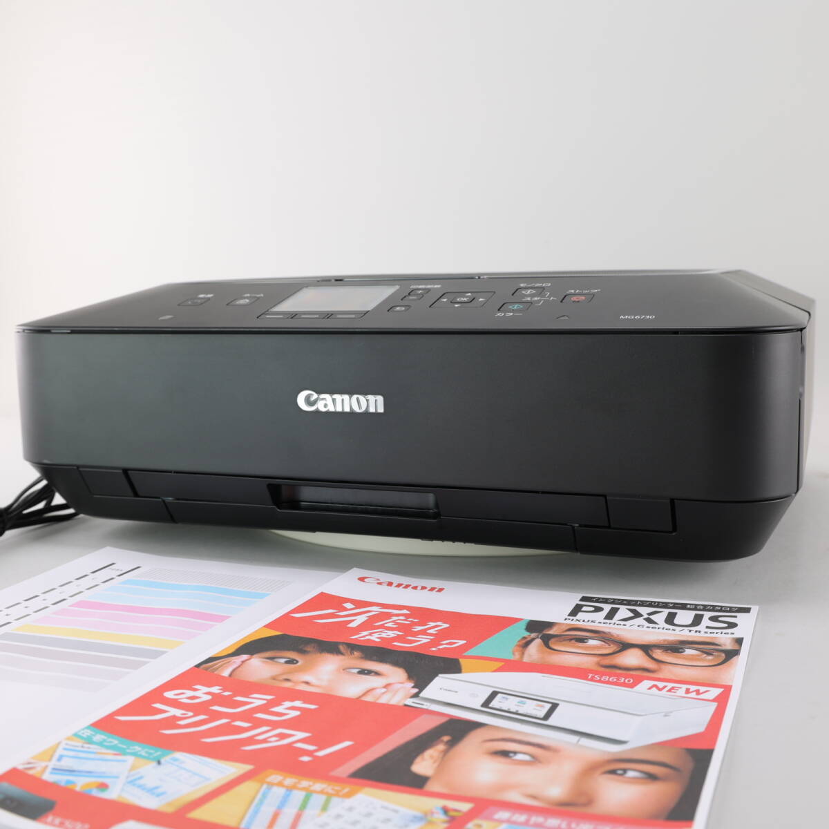 ★☆★領収書可★良品★Canon　PIXUS　MG6730　ブラック　450枚以下　正常動作品　美品☆★