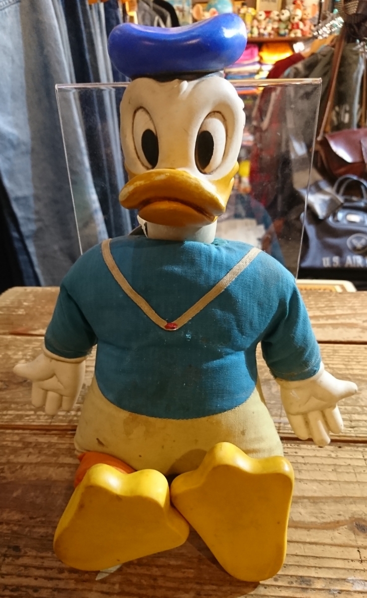 70s vintage donald duck figure ヴィンテージ ドナルドダック ソフビ