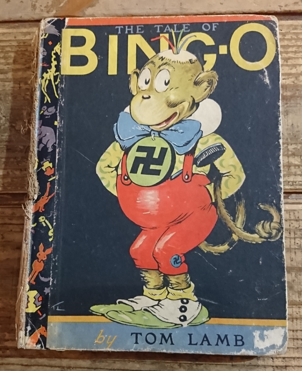 定番の中古商品 20s vintage the tale of bing-o tom lamh book ヴィンテージ ビンゴ 絵本 洋書、外国語絵本