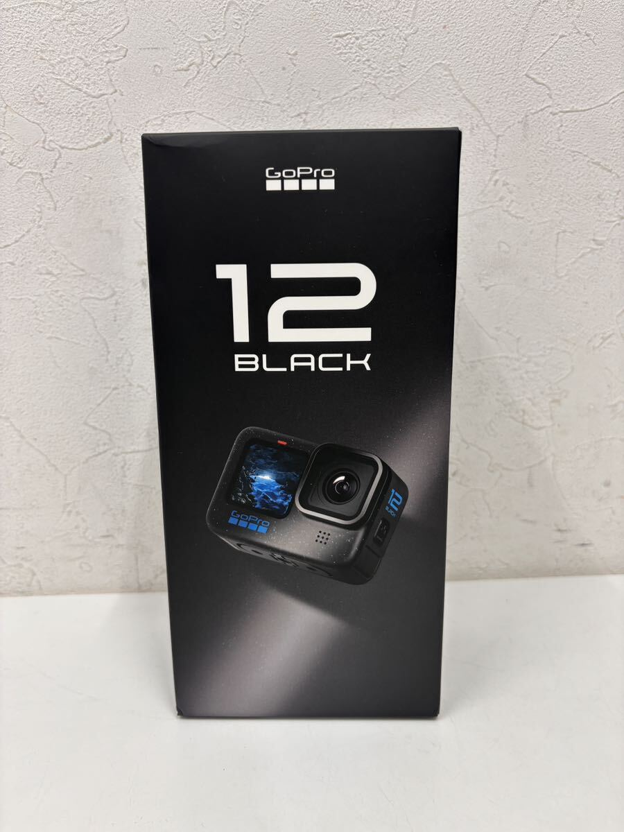 ⑰【新品・未使用品】GoPro ゴープロ ビデオカメラ HERO12 ブラック BLK 未開封_画像1