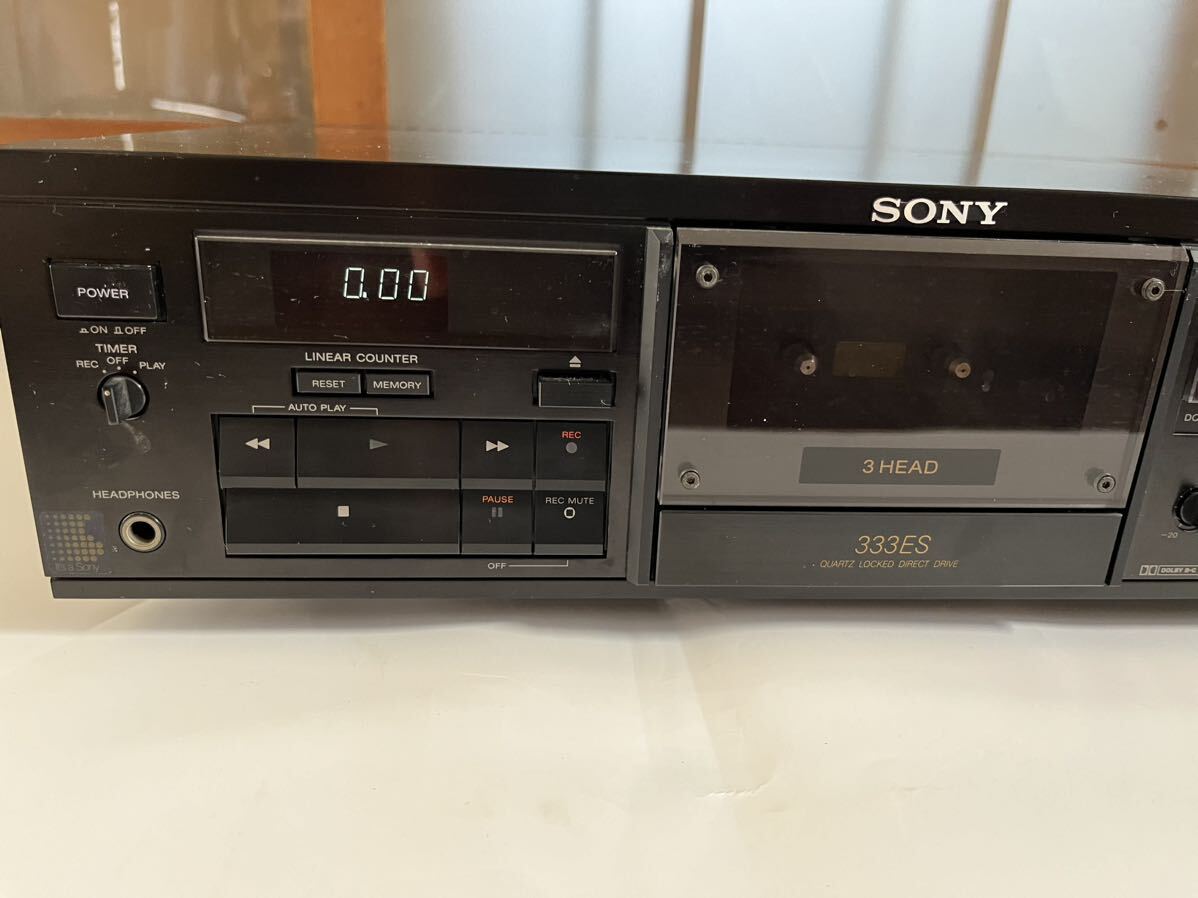 SONY Sony cassette deck TC-K333ESX electrification verification settled 