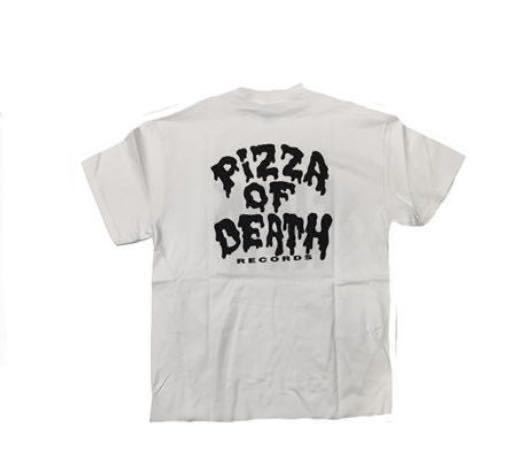 【送料無料】Lサイズ PIZZA TEE PIZZA OF DEATH Tシャツ ホワイト 白 ピザオブデス