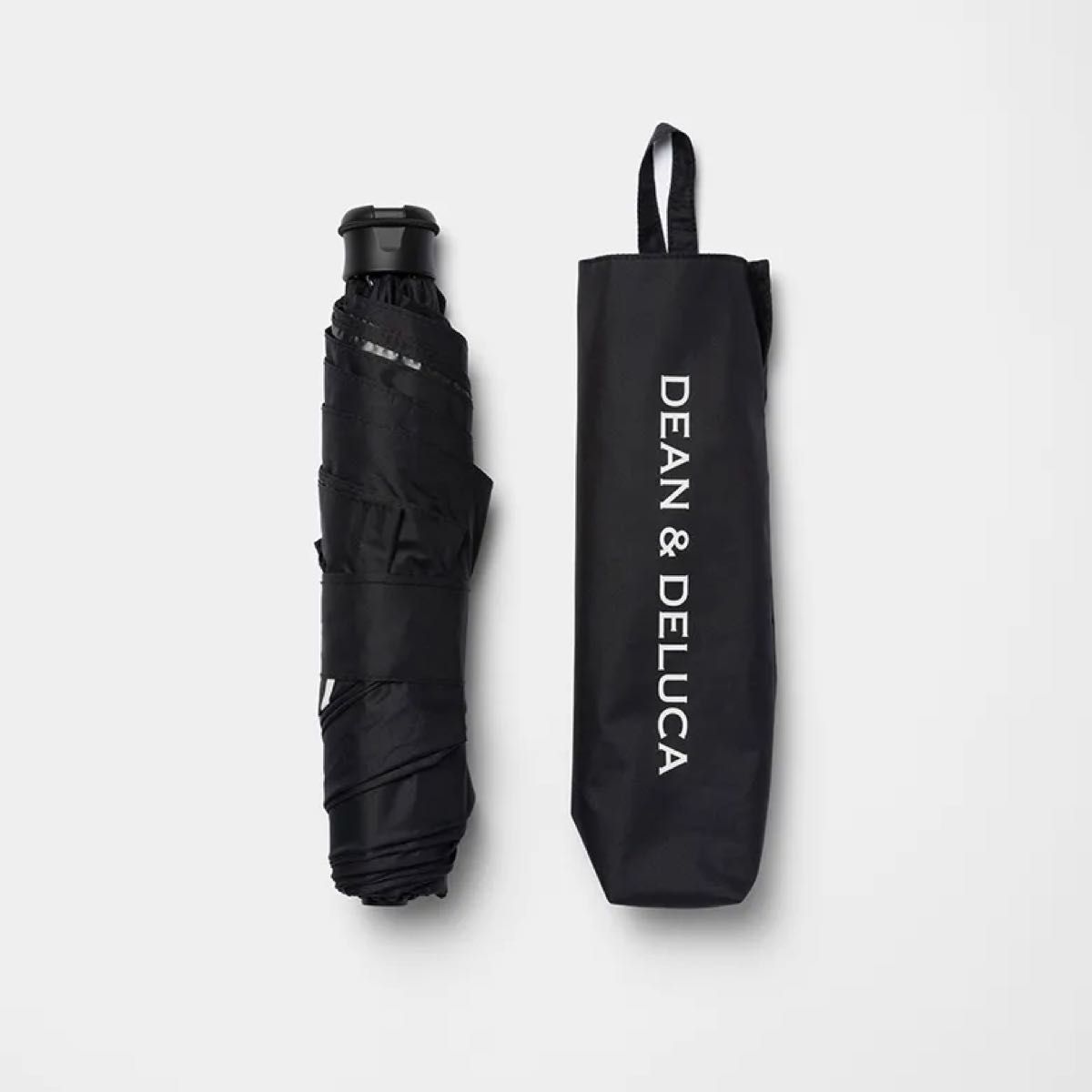 新品 DEAN & DELUCA 折り畳み傘（晴雨兼用）ブラック