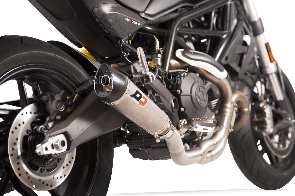 ※車検対応 DUCATI MONSTER 797 QD EXHAUST スリップオンマフラー_画像3