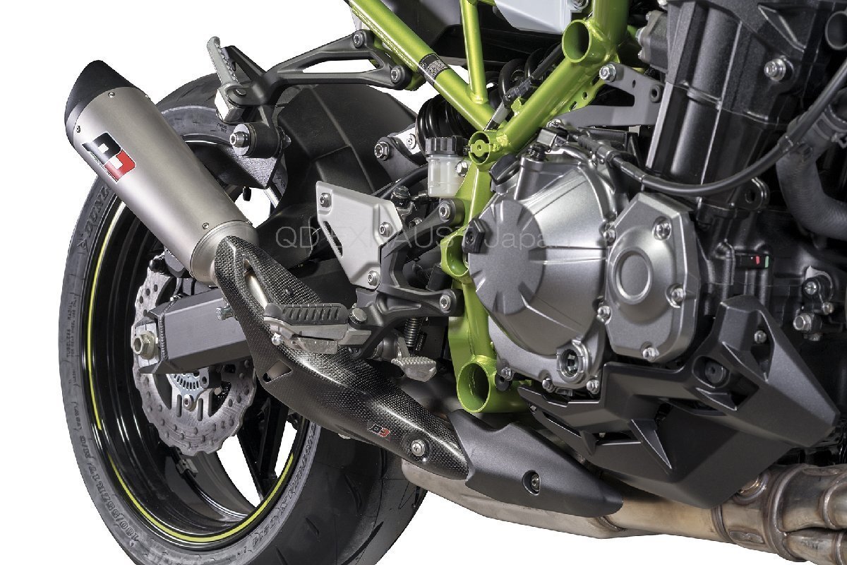 ※車検対応 KAWASAKI Z900 2017年式 QD EXHAUST スリップオンマフラー_画像4