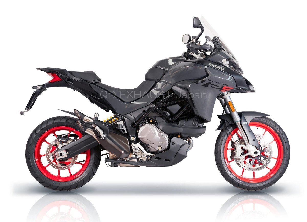 ※車検対応 DUCATI MULTISTRADA V2 QD EXHAUST スリップオンマフラー_画像1