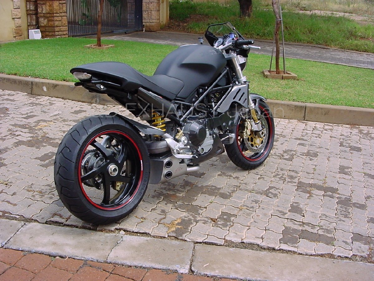 DUCATI MONSTER S4R 2004～2006年式 QD EXHAUST スリップオンマフラー_画像2