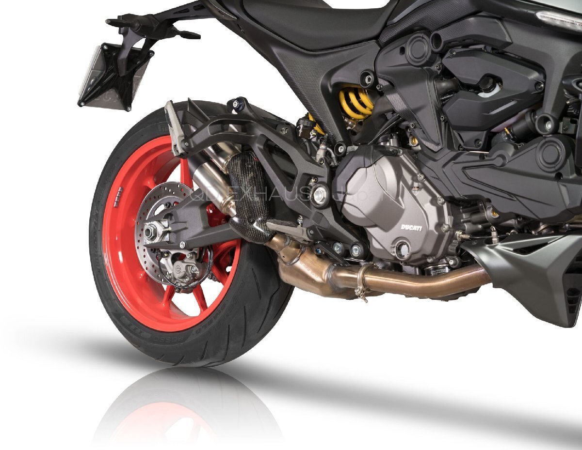 ※車検対応 DUCATI MONSTER 937 QD EXHAUST スリップオンマフラー_画像5