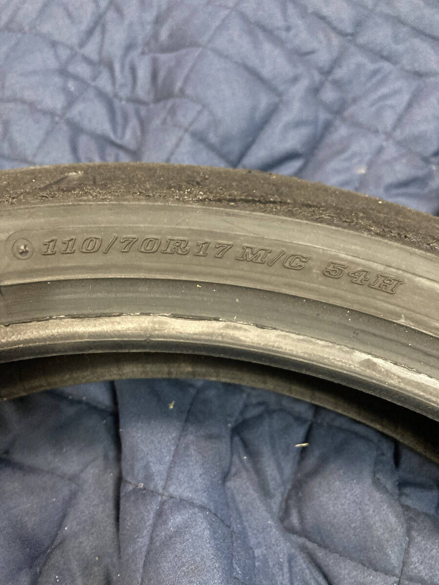  б/у шина передний и задний в комплекте Dunlop α13SP 110/70R17 150/60R17 CBR250R /RR YZF-R25 NINJA250 MC41 MC51