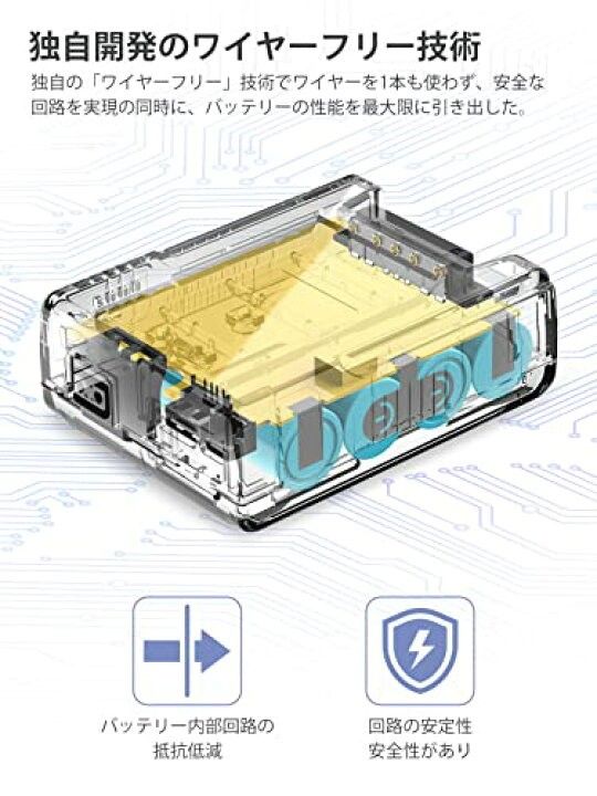 【新品未使用】MOMAN Vマウントバッテリー 4900mAh USB-C入力/出力対応 Moman power コンパクト