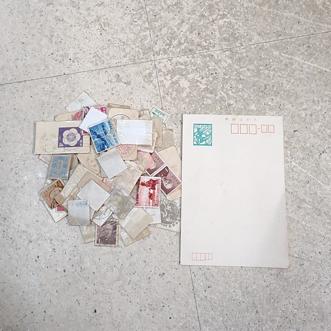 【TS0504】使用済切手まとめ＆ハガキ1枚 日本郵便 コレクション 日本 JAPAN ジャパン ヴィンテージ レトロ 葉書 の画像5
