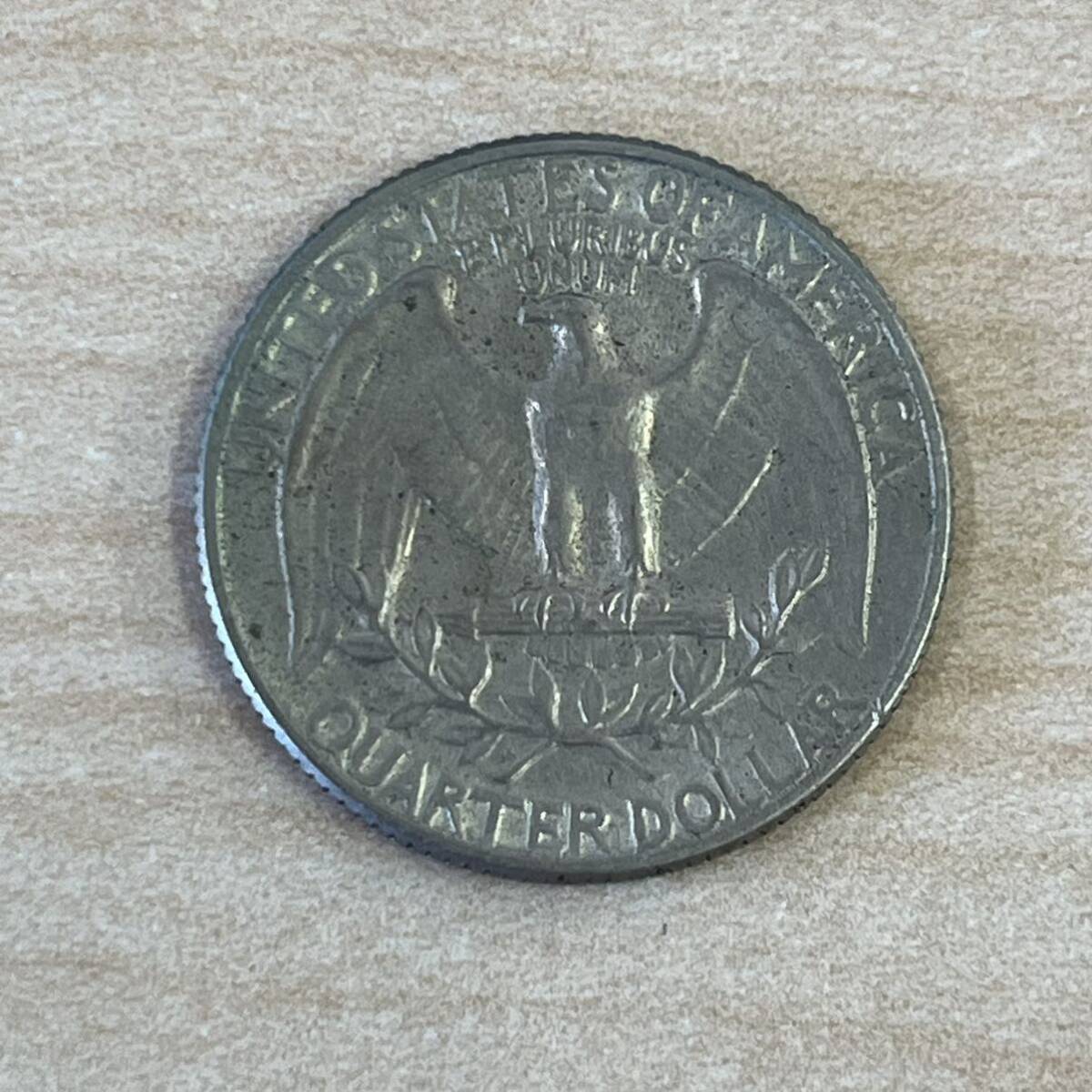 【T0504】海外 外国 硬貨 古銭 貨幣 コイン アメリカ リバティ クォーターダラー 1/2 FRANC コレクション の画像4