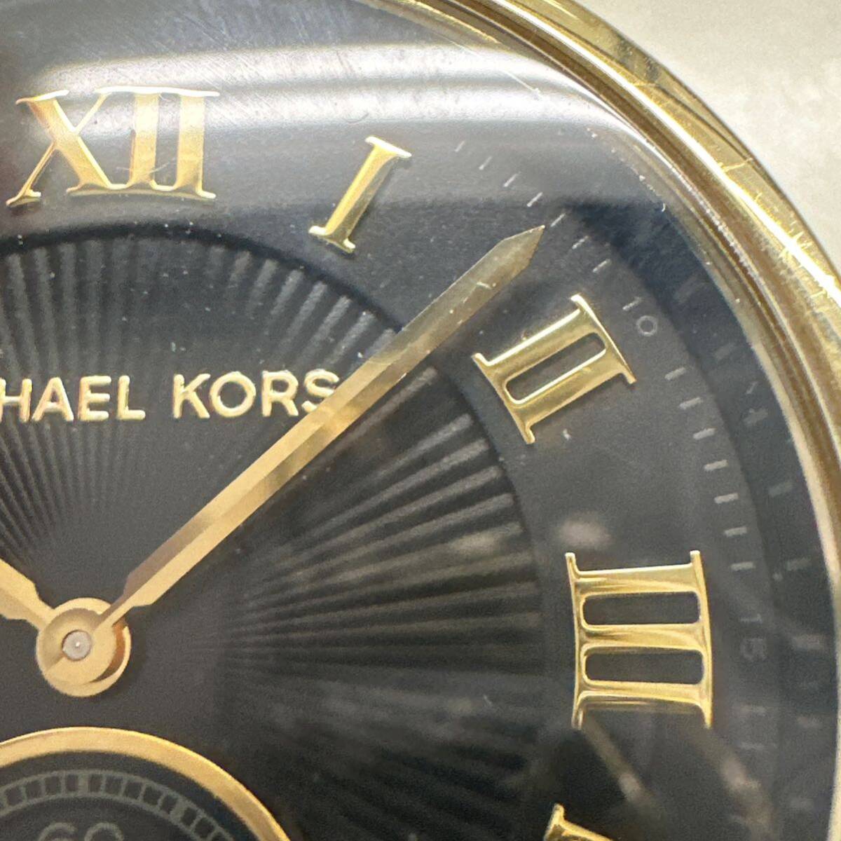 【TS0507】MICHEAL KORS マイケルコース クォーツ 腕時計 MK-5989 ゴールドカラー ファッション小物 服飾小物 コレクション_画像3