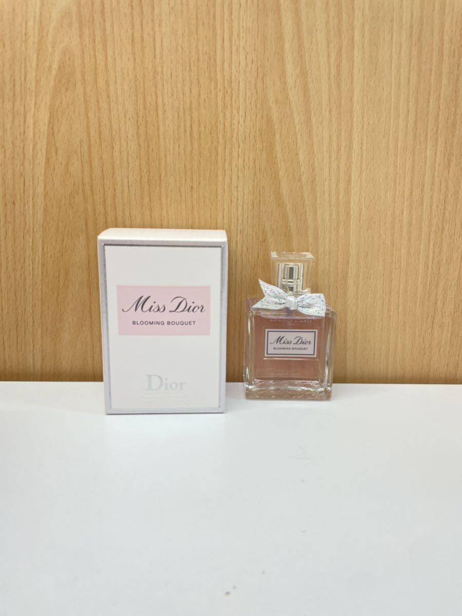 [TM0512] unused Miss Dior mistake Dior perfume blue ming bouquet o-duto crack BLOOMING BOUQUET 50ml