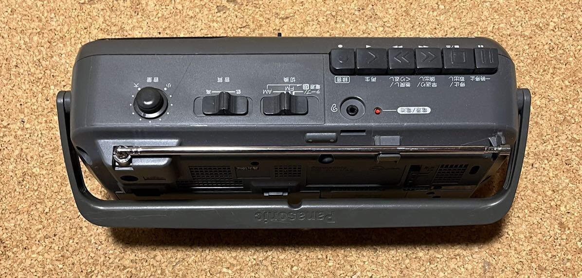 パナソニック Panasonic ラジオカセットレコーダー ラジカセ RX-M40 2電源方式 通電動作確認済の画像4