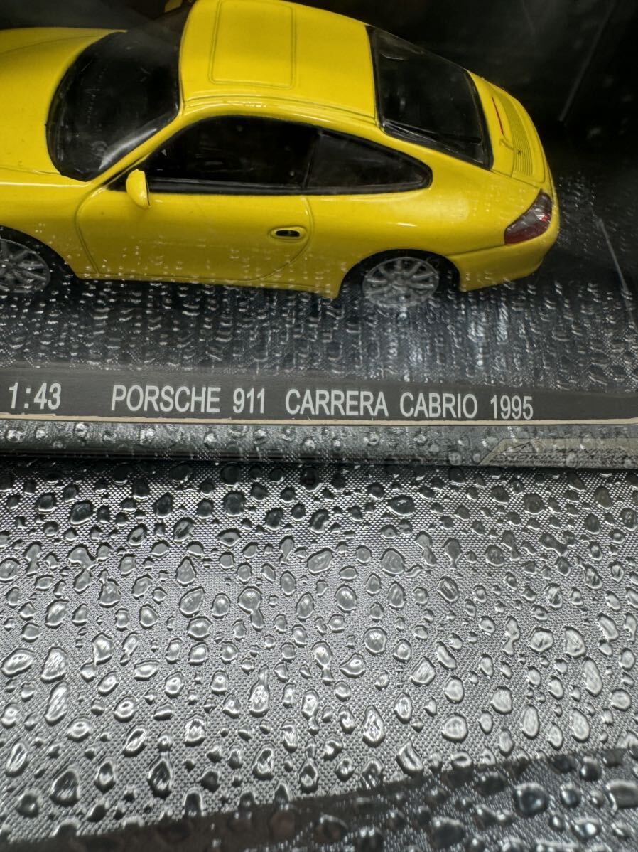 HIGH SPEED Porsche 911 CARRERA CABRIO 1995 ボルシェミニカー_画像5
