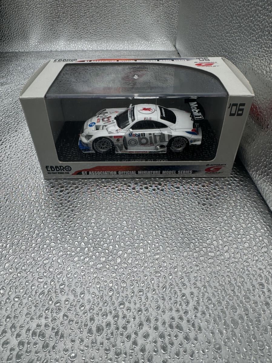 1/43 エブロ スーパーGT 500 M OBIL 1 SC 2006 #6 White 805 B EBBRO_画像1