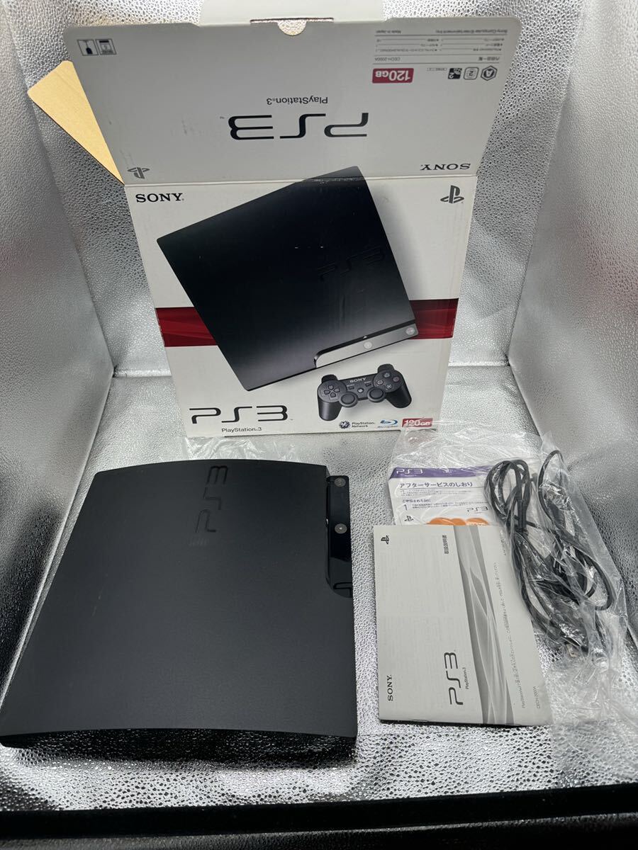 PS3 PlayStation3 CECH-2500A PlayStation 3 body power supply cable HDMI box attaching * electrification verification settled used 