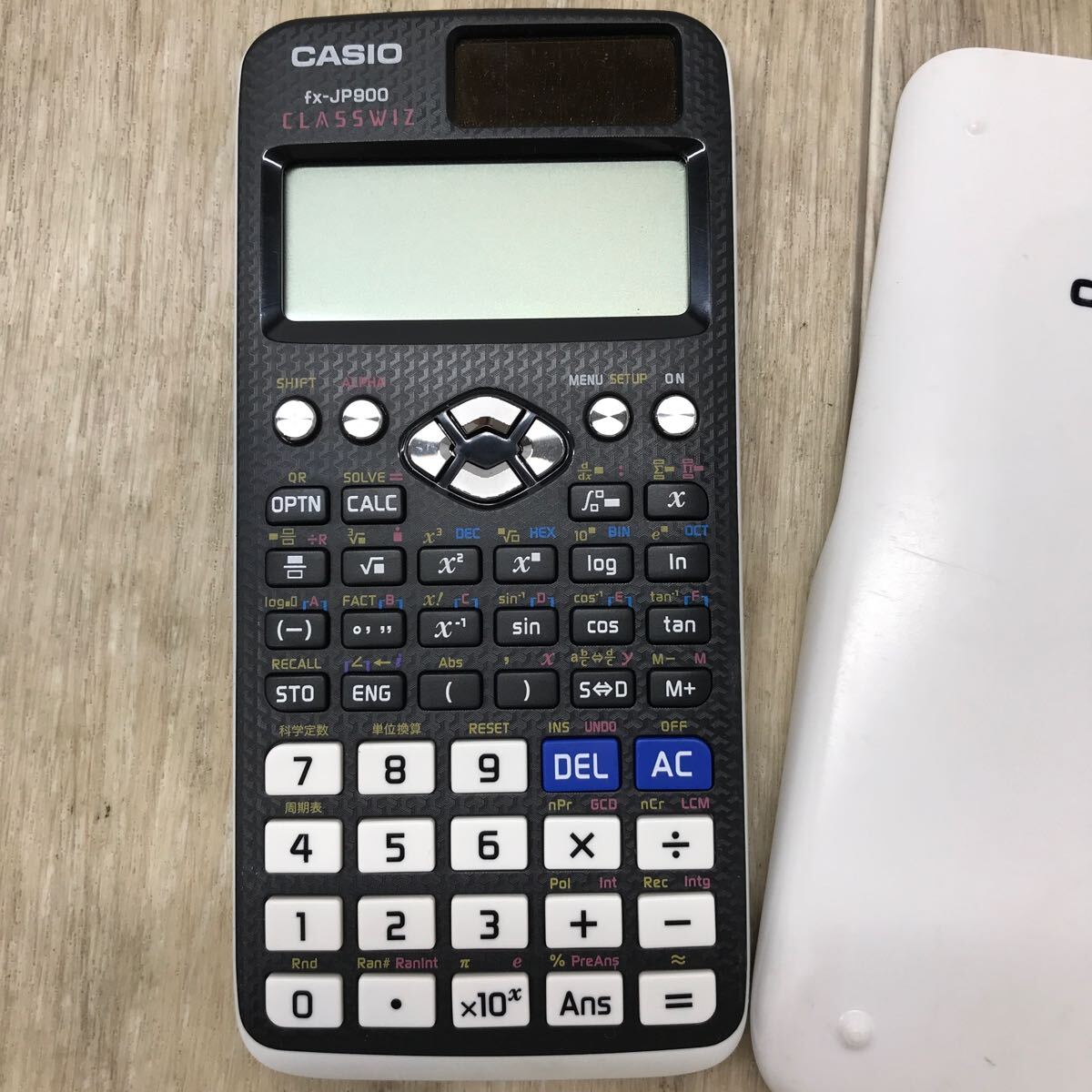 171 D / 1円〜 関数 電卓 Ti-83 Plus Graphics Calculator Texas Instruments / CASIO fx-JP900 / 2台 セット 中古 動作未確認 ジャンク _画像7