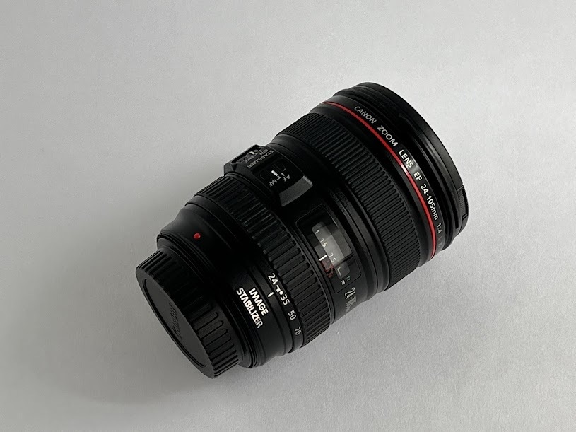 【ほぼ室内撮影のみで使用の美品】Canon キヤノン 標準ズームレンズ EF 24-105mm F4L IS USM フルサイズ対応の画像2