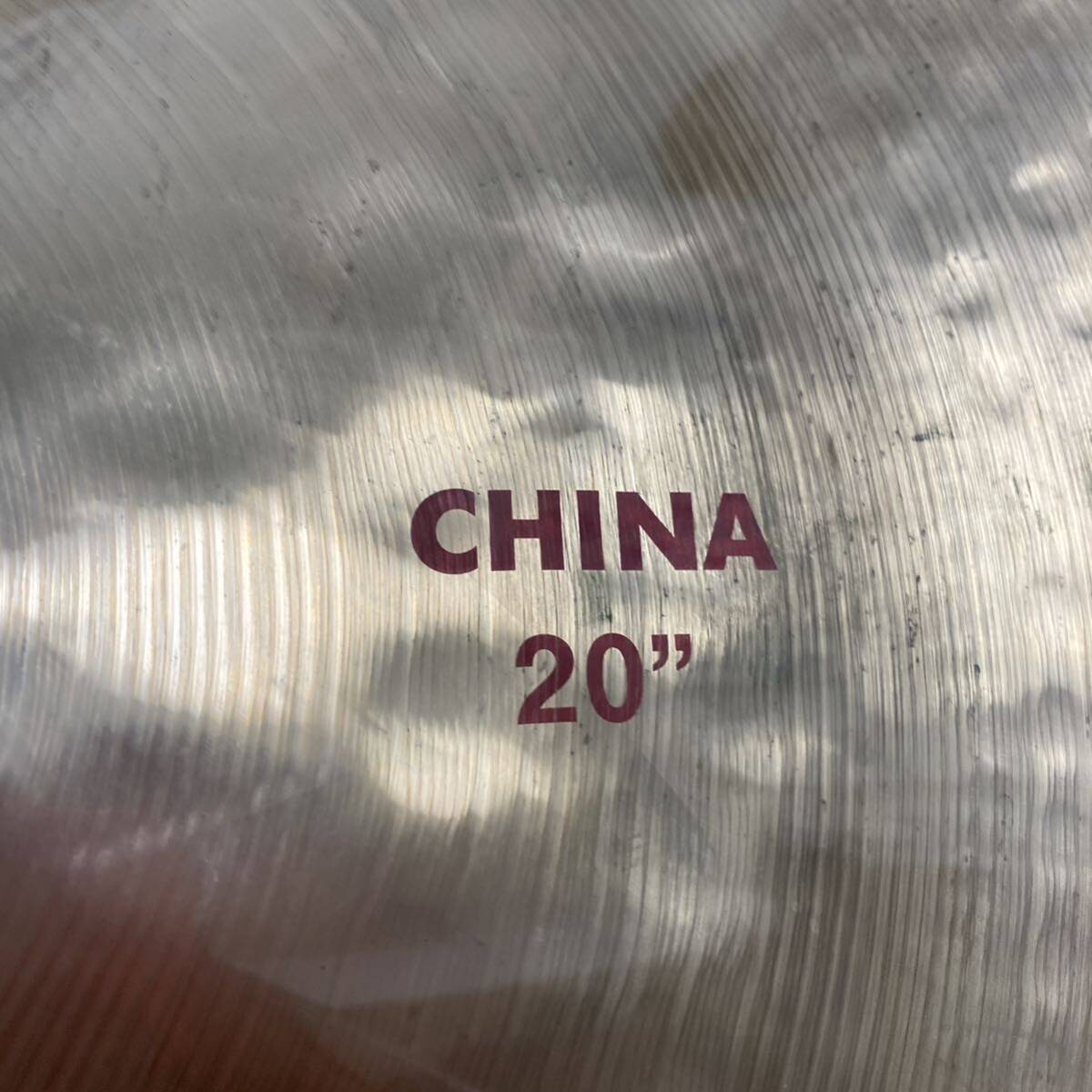 状態良好 PAiSTe パイステ 2002 チャイナシンバル 20インチ_画像2