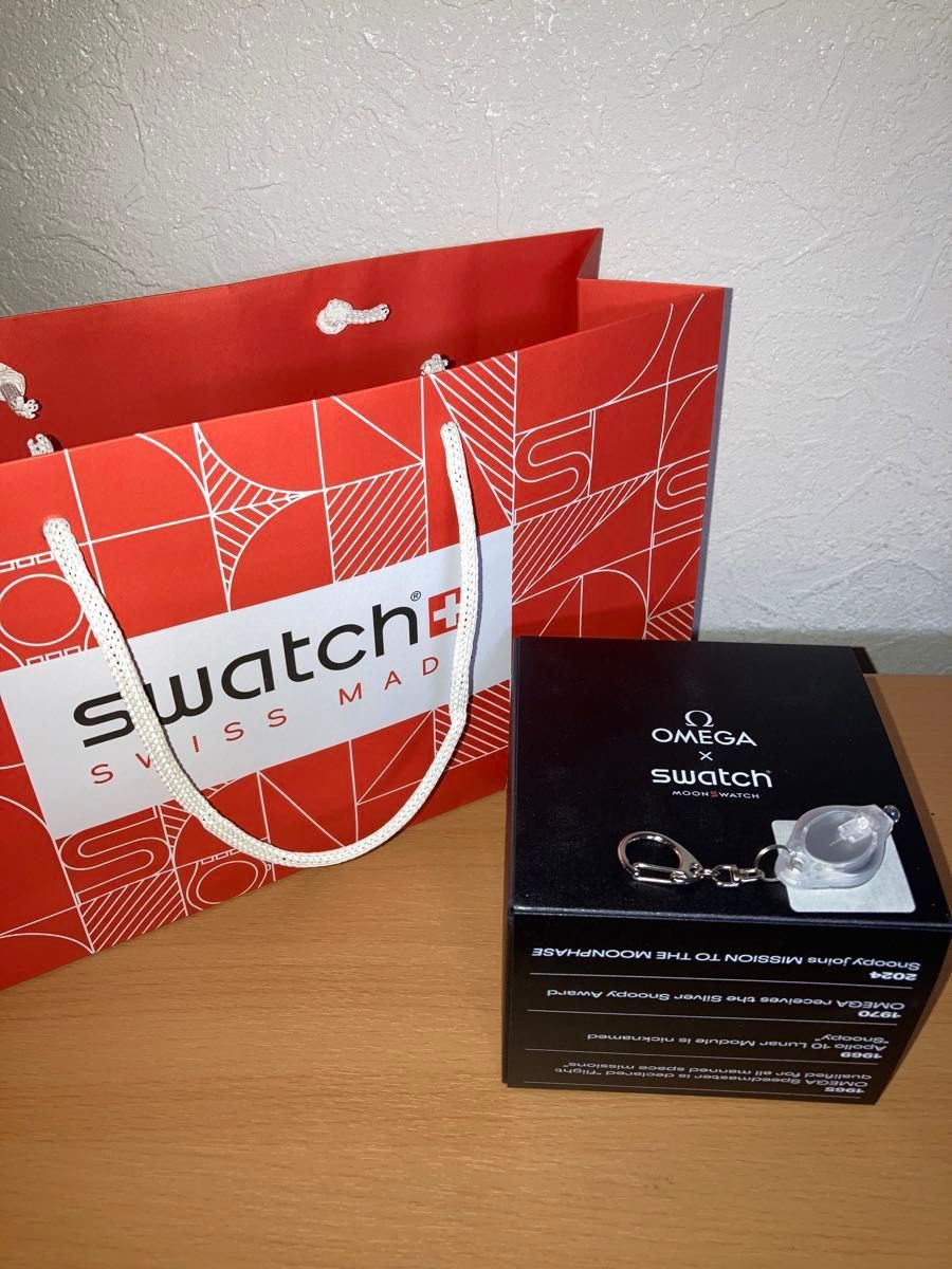 Snoopy×OMEGA×Swatch BIOCERAMIC THE MOONPHASE black スヌーピー オメガスウォッチ