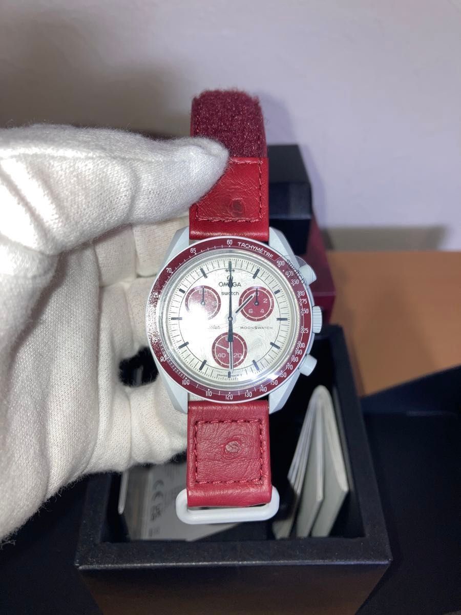 新品】オメガ スウォッチ オーストリッチ プルート Omega Swatch 新品】オメガ スウォッチ オーストリッチ プルート Omega Swatch