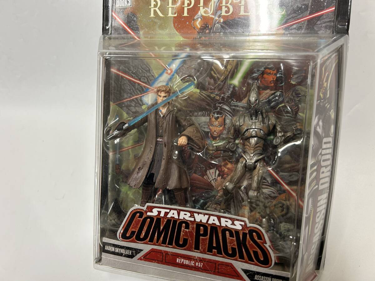 スターウォーズ コミックパック アナキンスカイウォーカー＆暗殺ドロイド STAR WARS フィギュア　新品・未開封_画像4