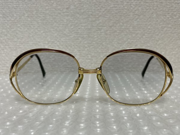 Christian Dior クリスチャン ディオール 度入り レンズ付き 眼鏡 メガネ フレーム ■ 53□17-125 ■ 松857_画像1