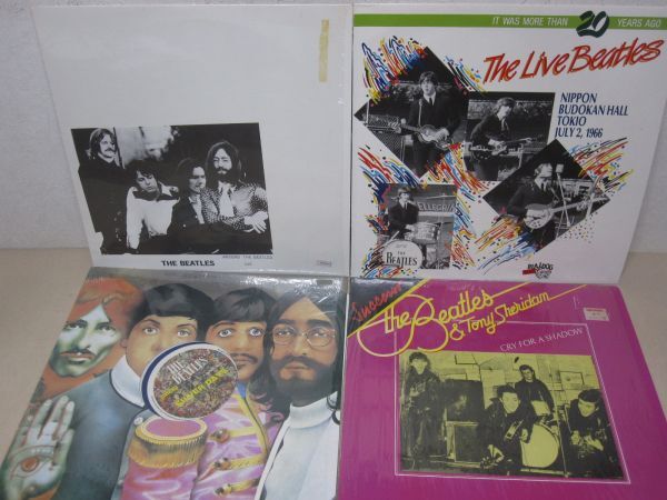 LP・Beatles ビートルズ関連 36セット・ジョン、ポール、ジョージ、リンゴ・帯付、輸入盤、コレクターズ、ポスター有りなど/05-12の画像2