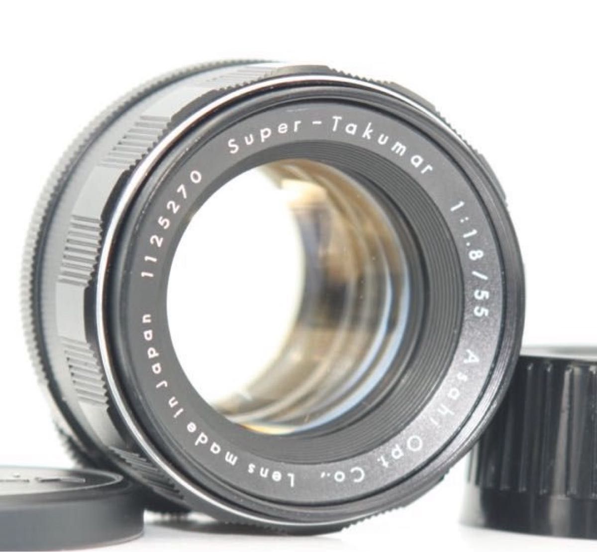 整備品　PENTAX Super-Takumar 55mm f1.8 単焦点　オールドレンズ　M42スクリューマウント　 前期型