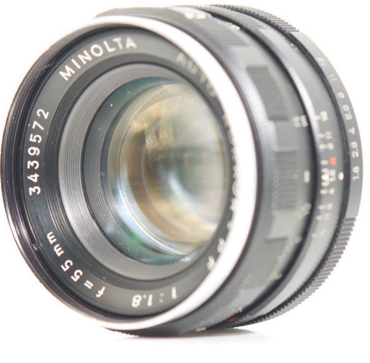 整備品　MINOLTA AUTO ROKKOR-PF 55mm f1.8 単焦点　オールドレンズ