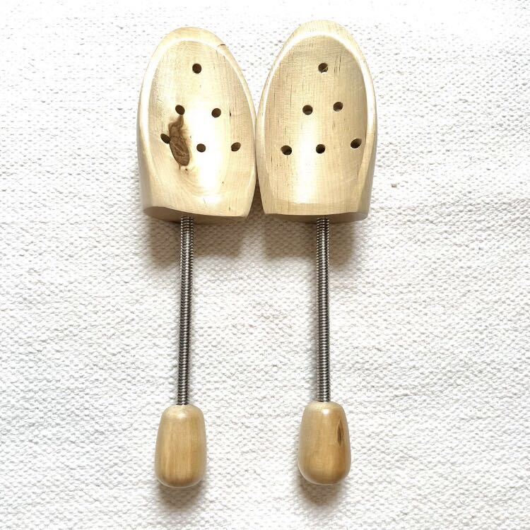 シューツリー シューキーパー 木製 shoe trees シューズキーパー 型崩れ防止 木製シューキーパー シューストレッチャー シューケア ③_画像3