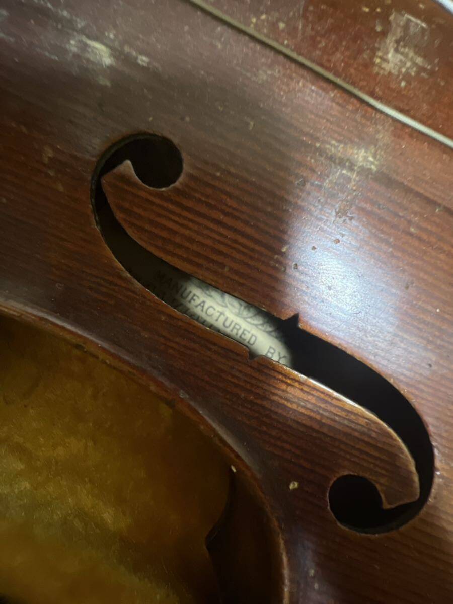  rare MASAKICHI SUZUKI No 13 Suzuki .. old violin hard case bow Vintage stringed instruments Suzuki violin 57cm