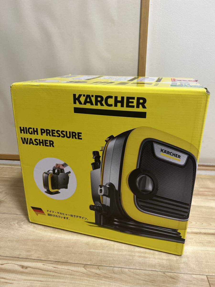 未使用 開封品 KARCHER ケルヒャー 家庭用高圧洗浄機 K Mini 高圧洗浄機 ドイツ_画像1