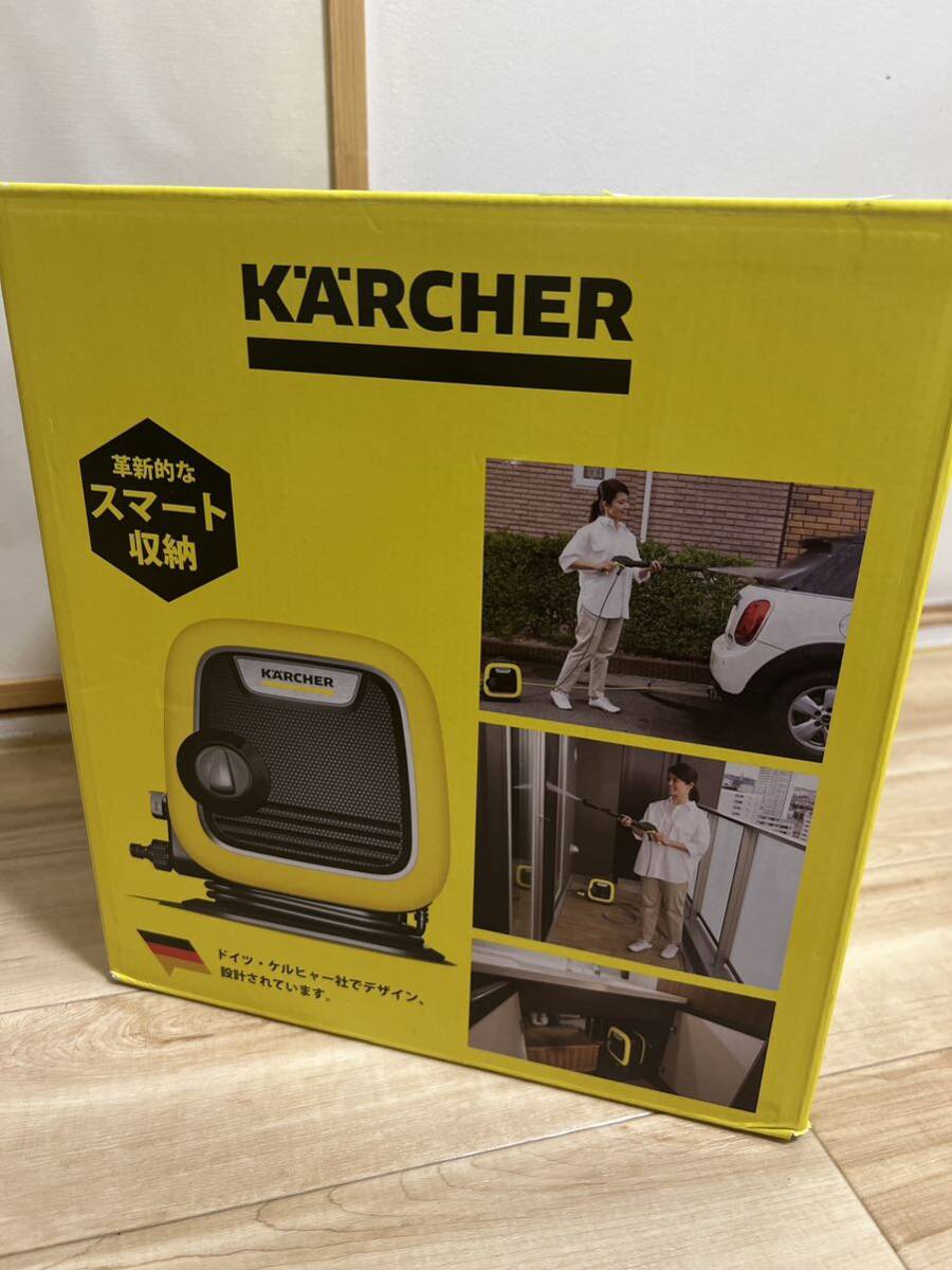 未使用 開封品 KARCHER ケルヒャー 家庭用高圧洗浄機 K Mini 高圧洗浄機 ドイツ_画像4